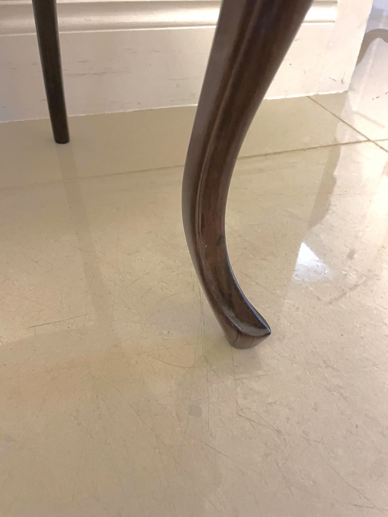 Set of 6 Antique Victorian Quality Rosewood Dining Chairs - Image 16